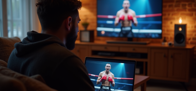 Comment regarder les matchs de boxe en ligne : options légales et alternatives